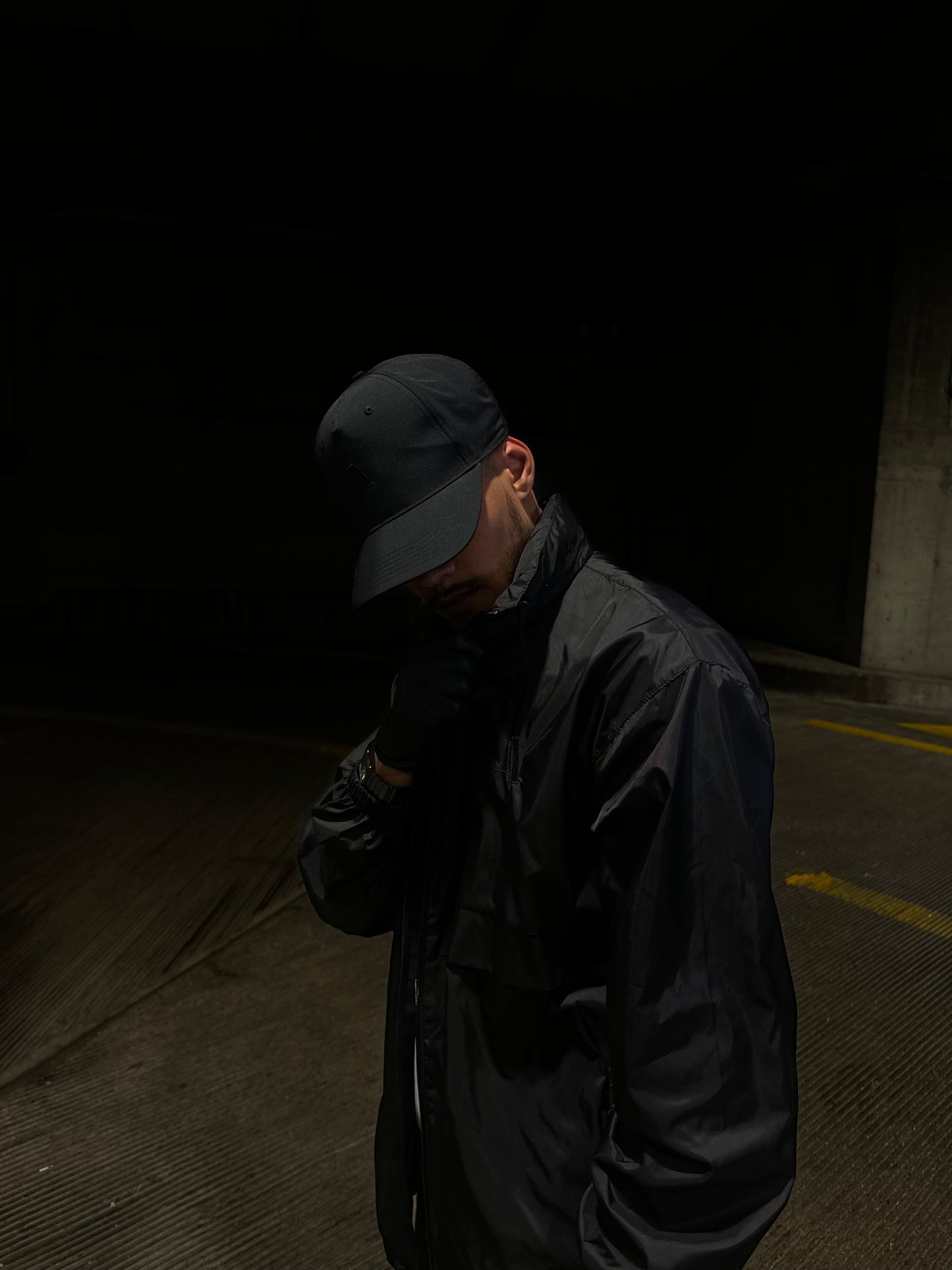 Adidas Dad Hat Black designed by Alexinho Int.