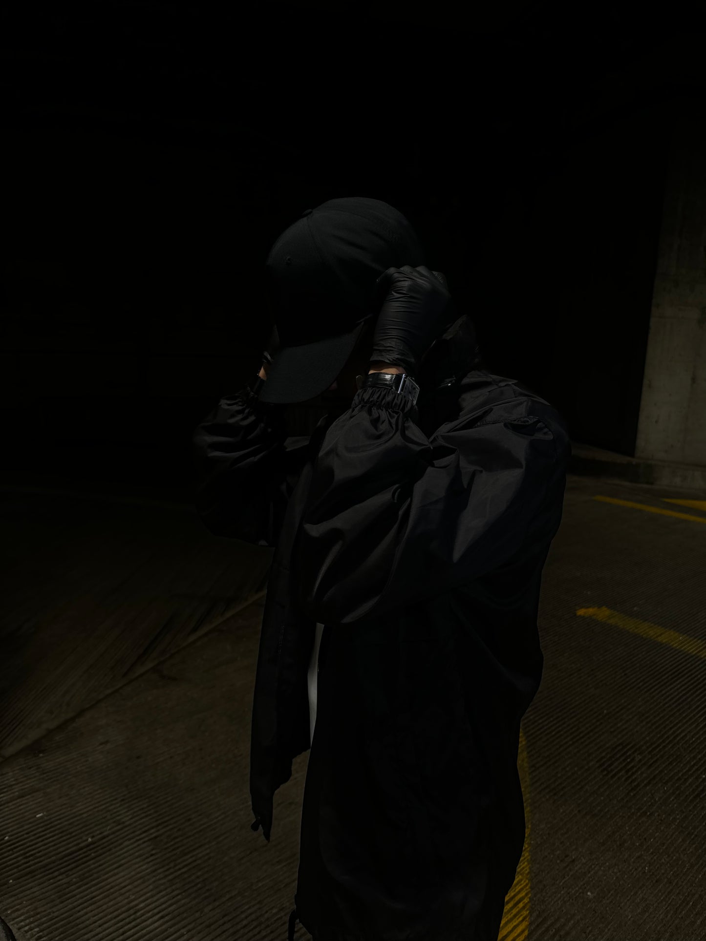 Adidas Dad Hat Black designed by Alexinho Int.