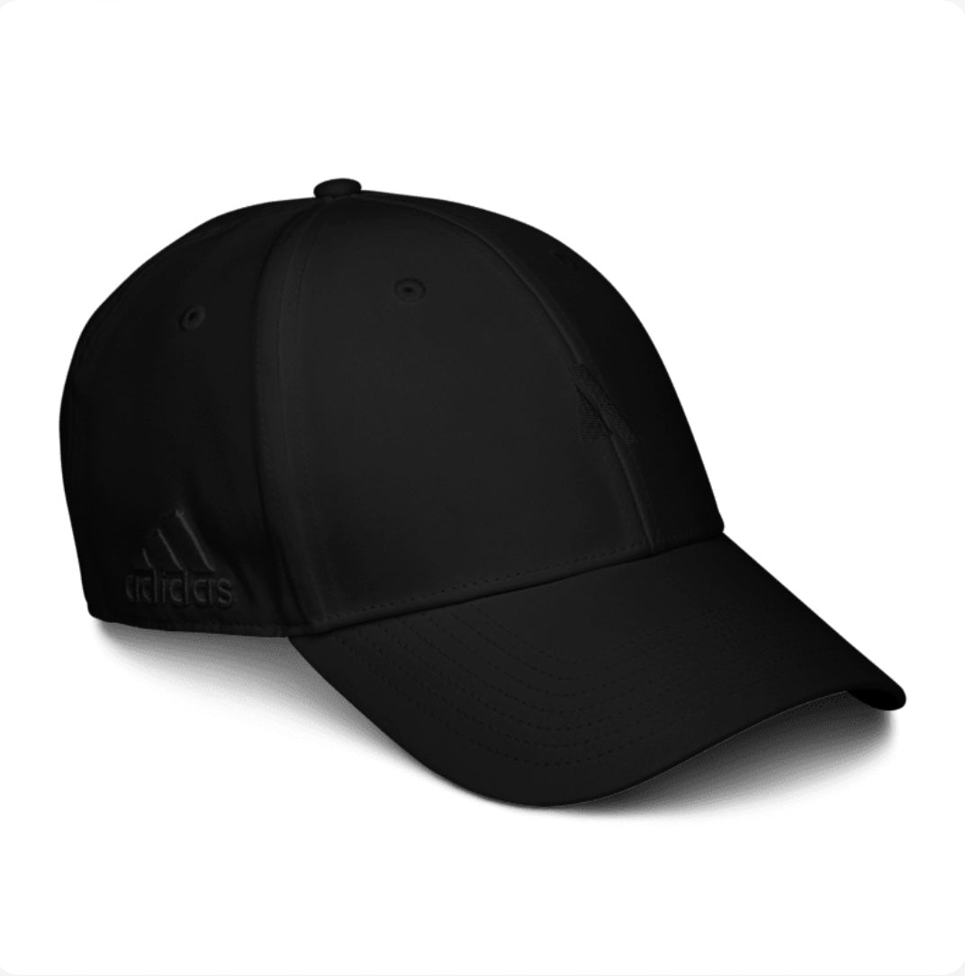 Adidas Dad Hat Black designed by Alexinho Int.